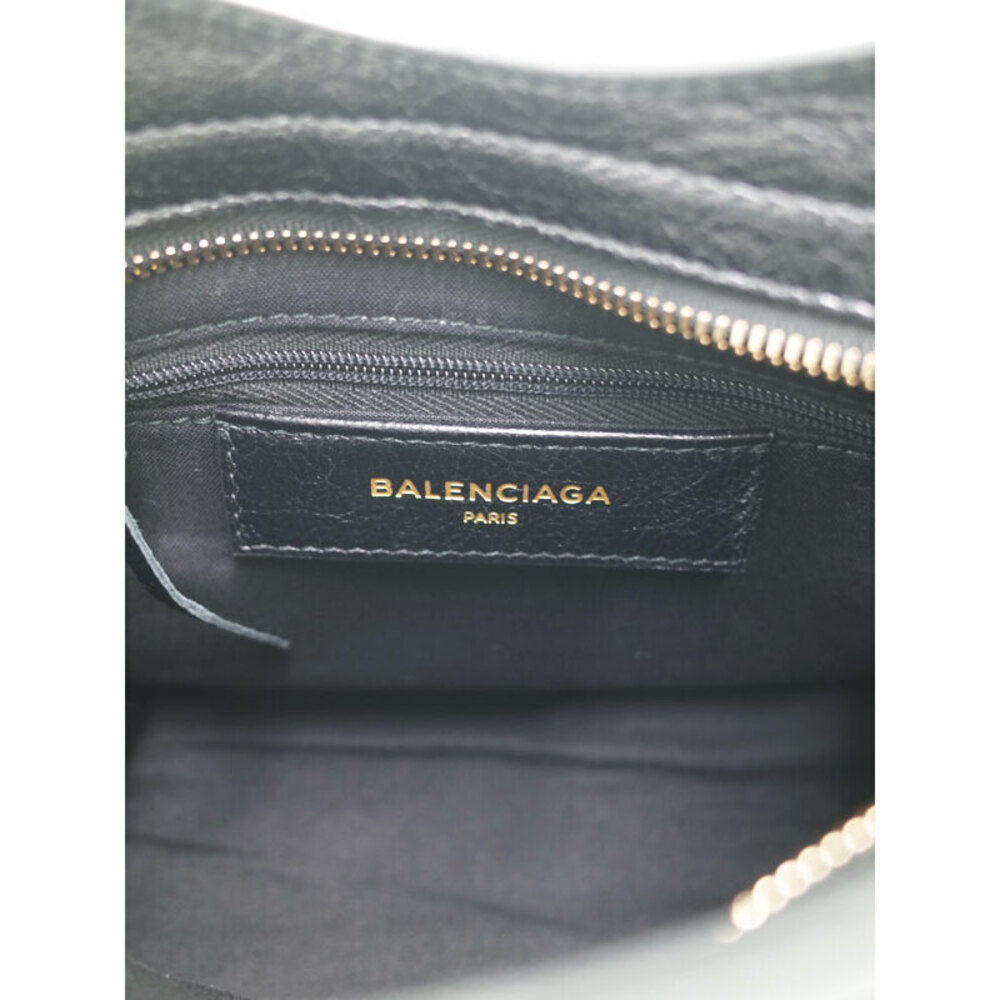 Balenciaga 2way Black Crossbody Perforated City Bag - Picture 4 of 9